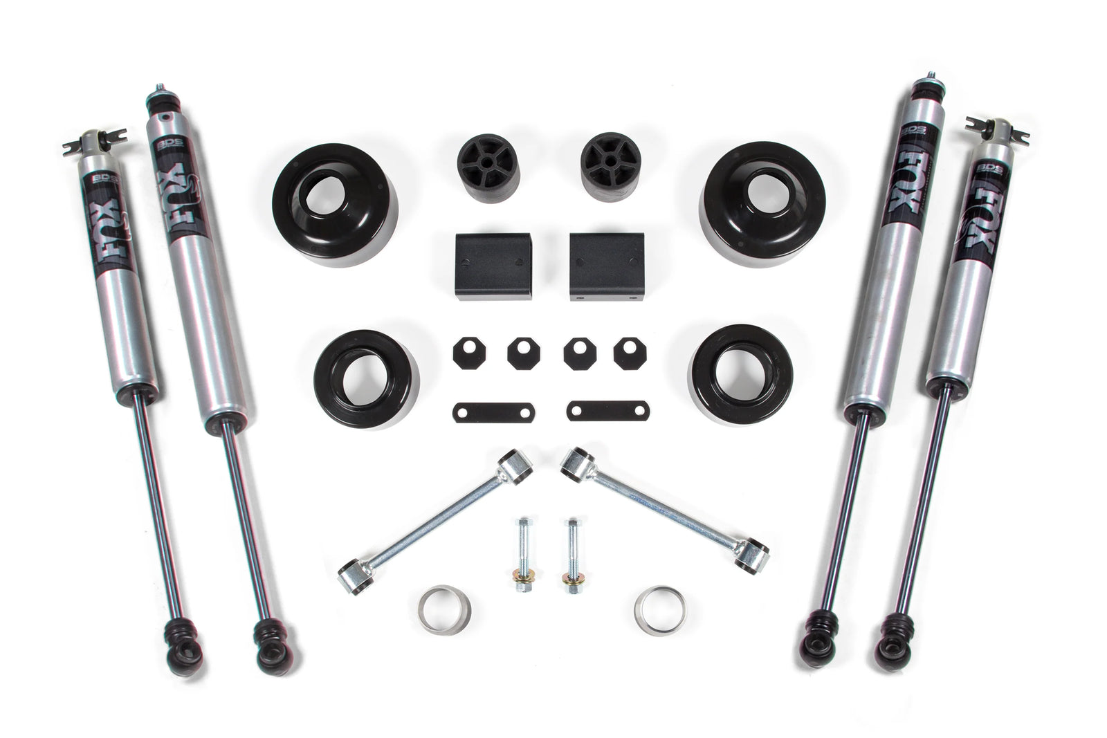 BDS - 2 Inch Lift Kit | Coil Spacer | Jeep Wrangler JK (12-18) 2-Door - Legends Auto Parts