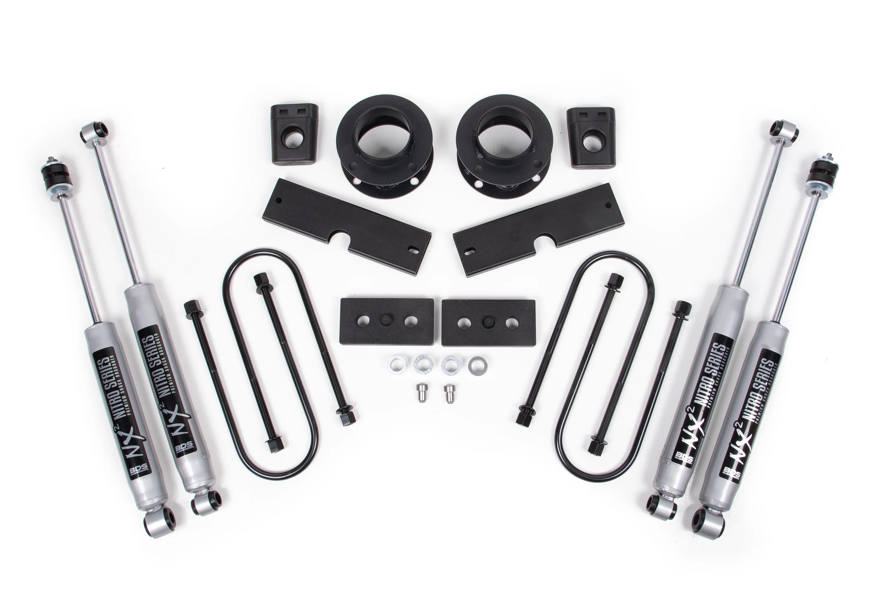 BDS - 2 Inch Lift Kit | Ram 3500 w/ Rear Air Ride (13-23) 4WD - Legends Auto Parts
