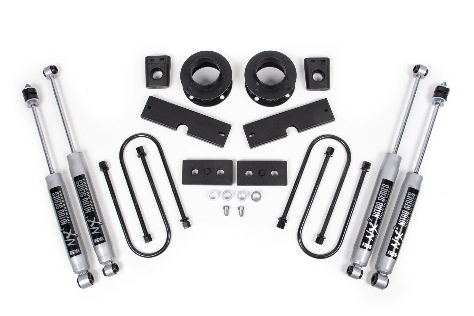 BDS - 2 Inch Lift Kit | Ram 3500 w/ Rear Air Ride (13-23) 4WD - Legends Auto Parts