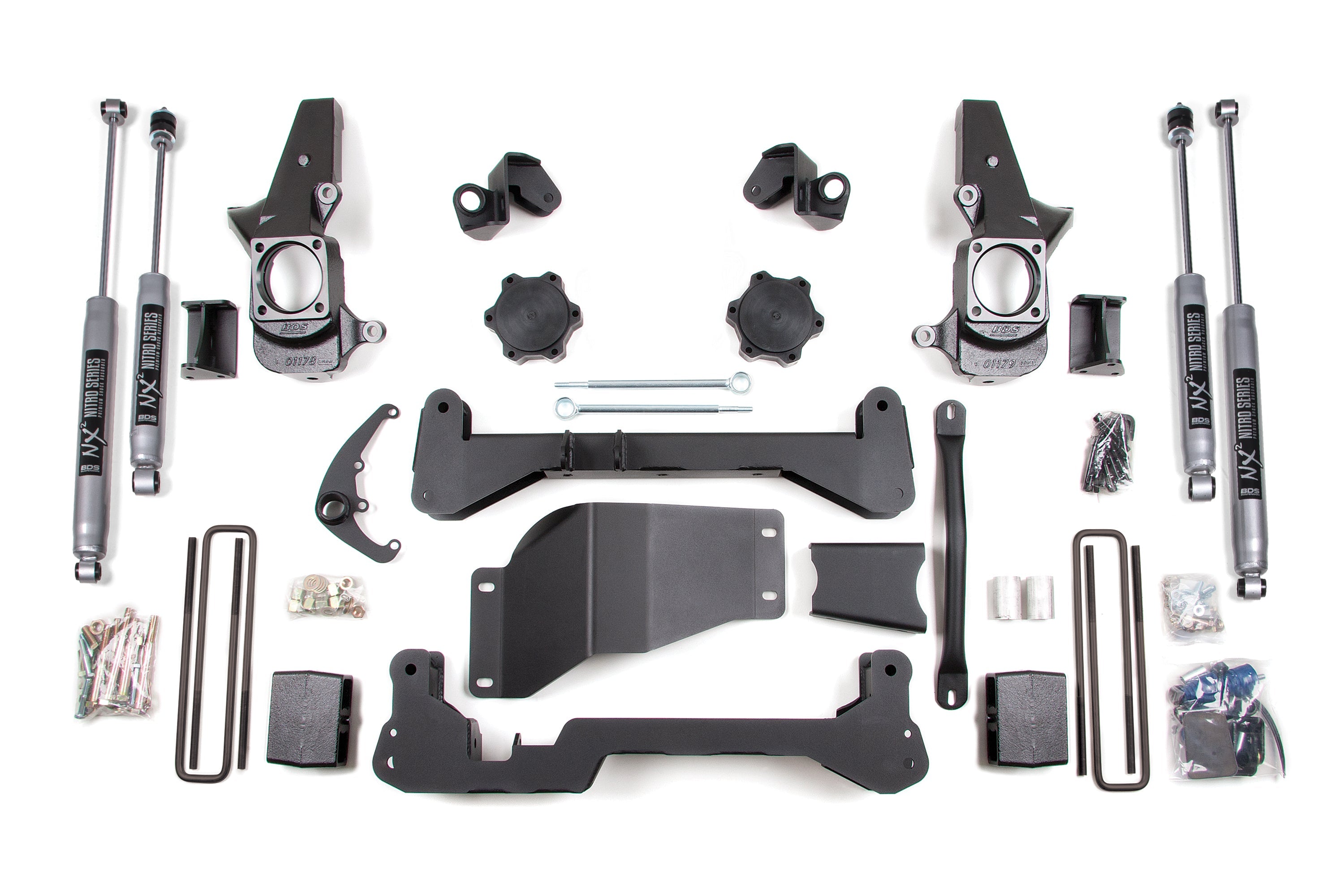 2001 - 2010 Chevy Silverado or GMC Sierra 2500HD/3500 4.5 Inch Lift Kit SRW 4WD - Legends Auto Parts
