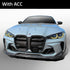 Vorsteiner - GTS-V BMW G8X M3 | M4 One-Piece Carbon Fiber Aero Front Bumper V-Style - Legends Auto Parts