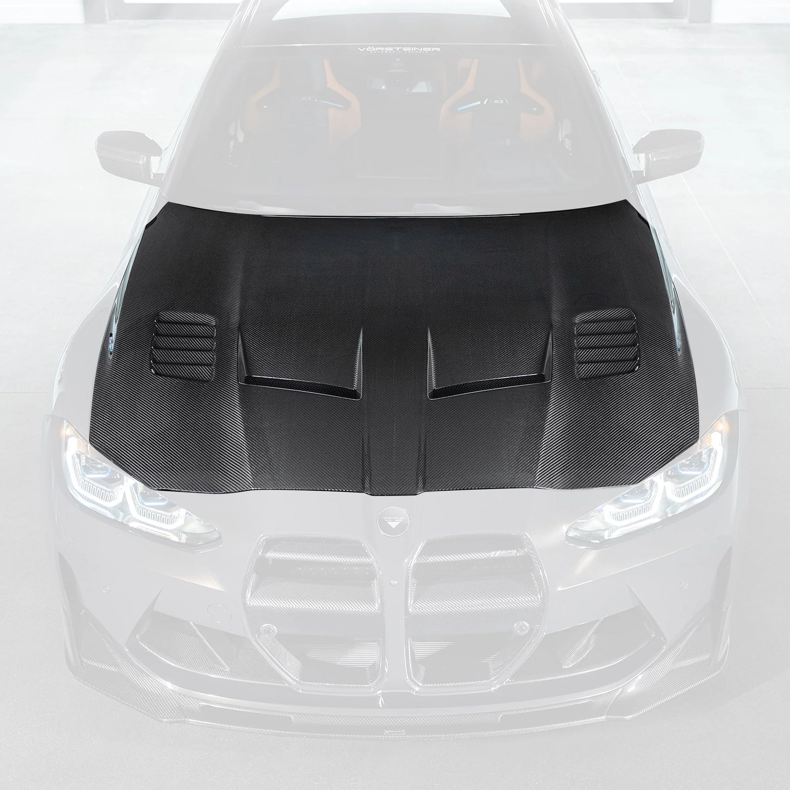 Vorsteiner - GTS-V BMW G8X M3 | M4 Carbon Fiber Aero Bonnet V-Style - Legends Auto Parts