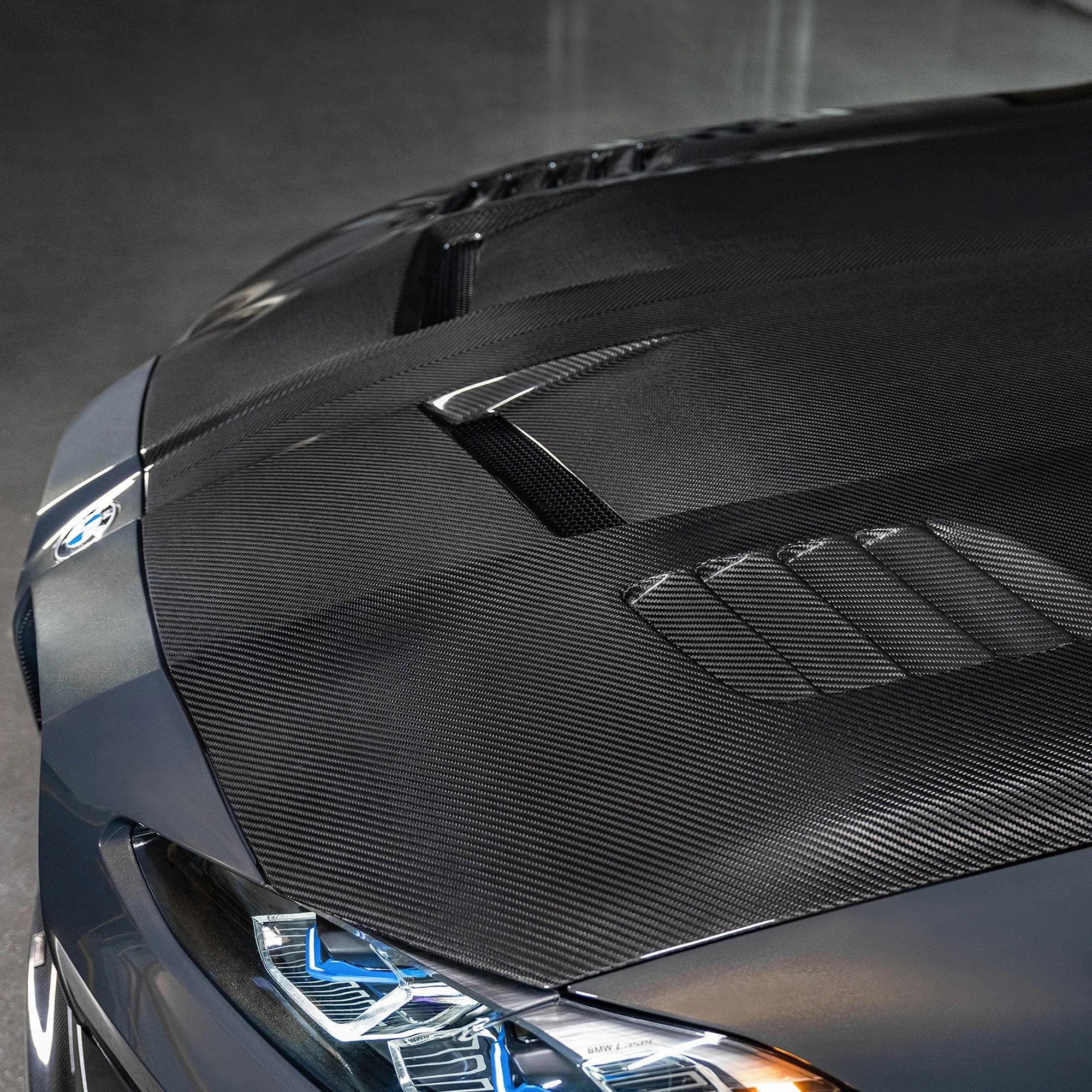 Vorsteiner - GTS-V BMW G8X M3 | M4 Carbon Fiber Aero Bonnet V-Style - Legends Auto Parts