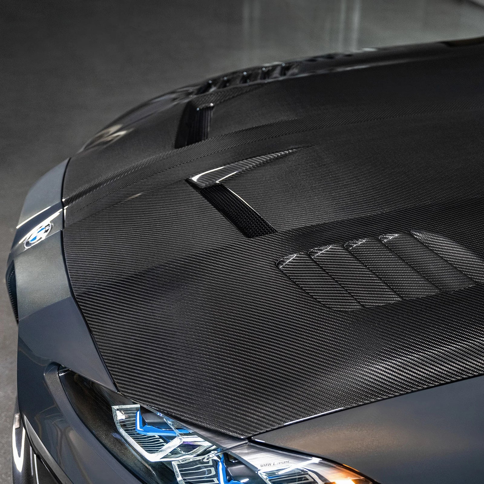 Vorsteiner - GTS-V BMW G8X M3 | M4 Carbon Fiber Aero Bonnet V-Style - Legends Auto Parts