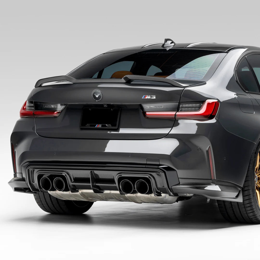 Vorsteiner - BMW G8X M3 Carbon Fiber Rear Diffuser V-Style - Legends Auto Parts