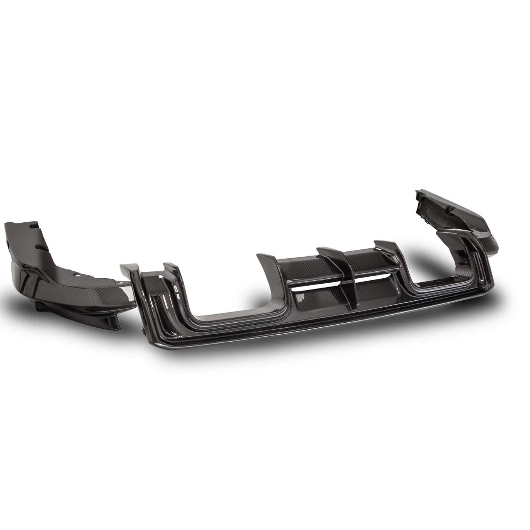 Vorsteiner - BMW G8X M3 Carbon Fiber Rear Diffuser V-Style - Legends Auto Parts