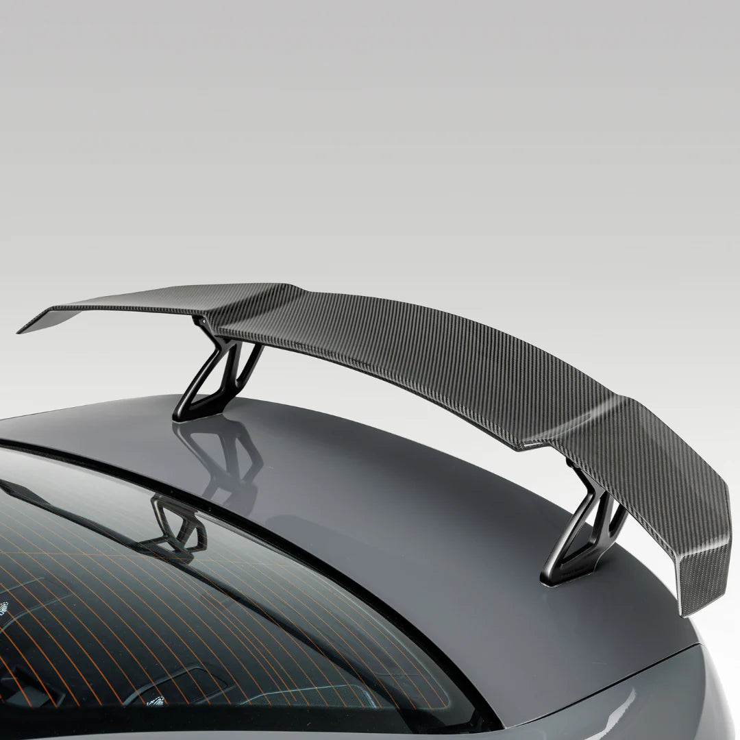 Vorsteiner - BMW G8X M3 | M4 Carbon Fiber Aero Wing Blade with Matte Black Uprights V-Style™️ - Legends Auto Parts