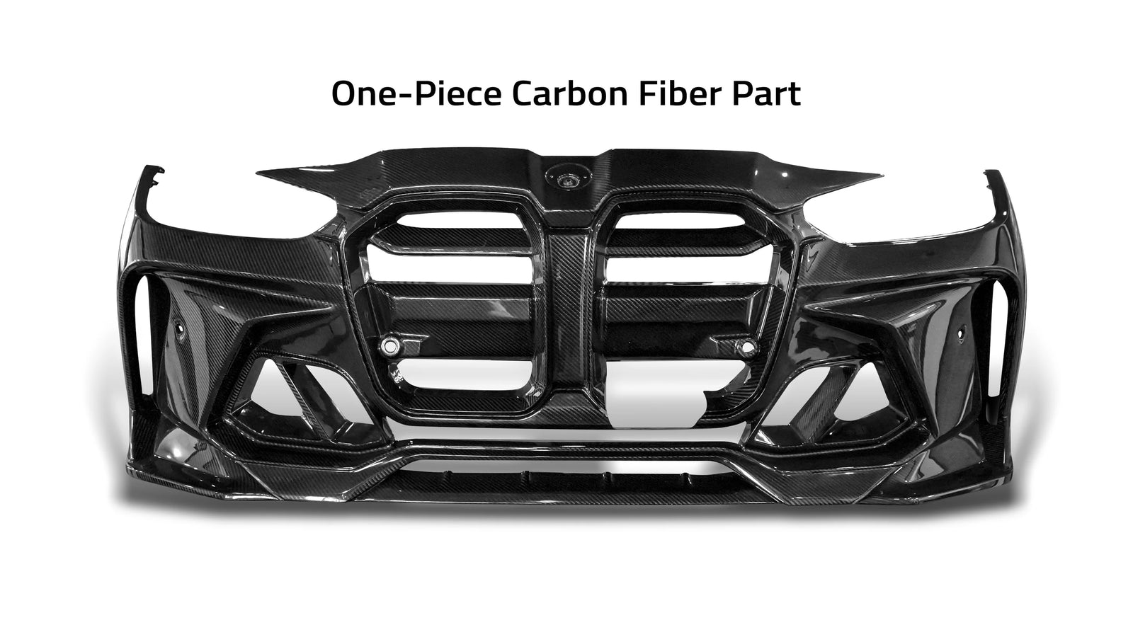 Vorsteiner - GTS-V BMW G8X M3 | M4 One-Piece Carbon Fiber Aero Front Bumper V-Style - Legends Auto Parts