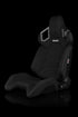 Universal BRAUM ALPHA-X SERIES RACING SEATS (BLACK CLOTH) – PAIR - Legends Auto Parts