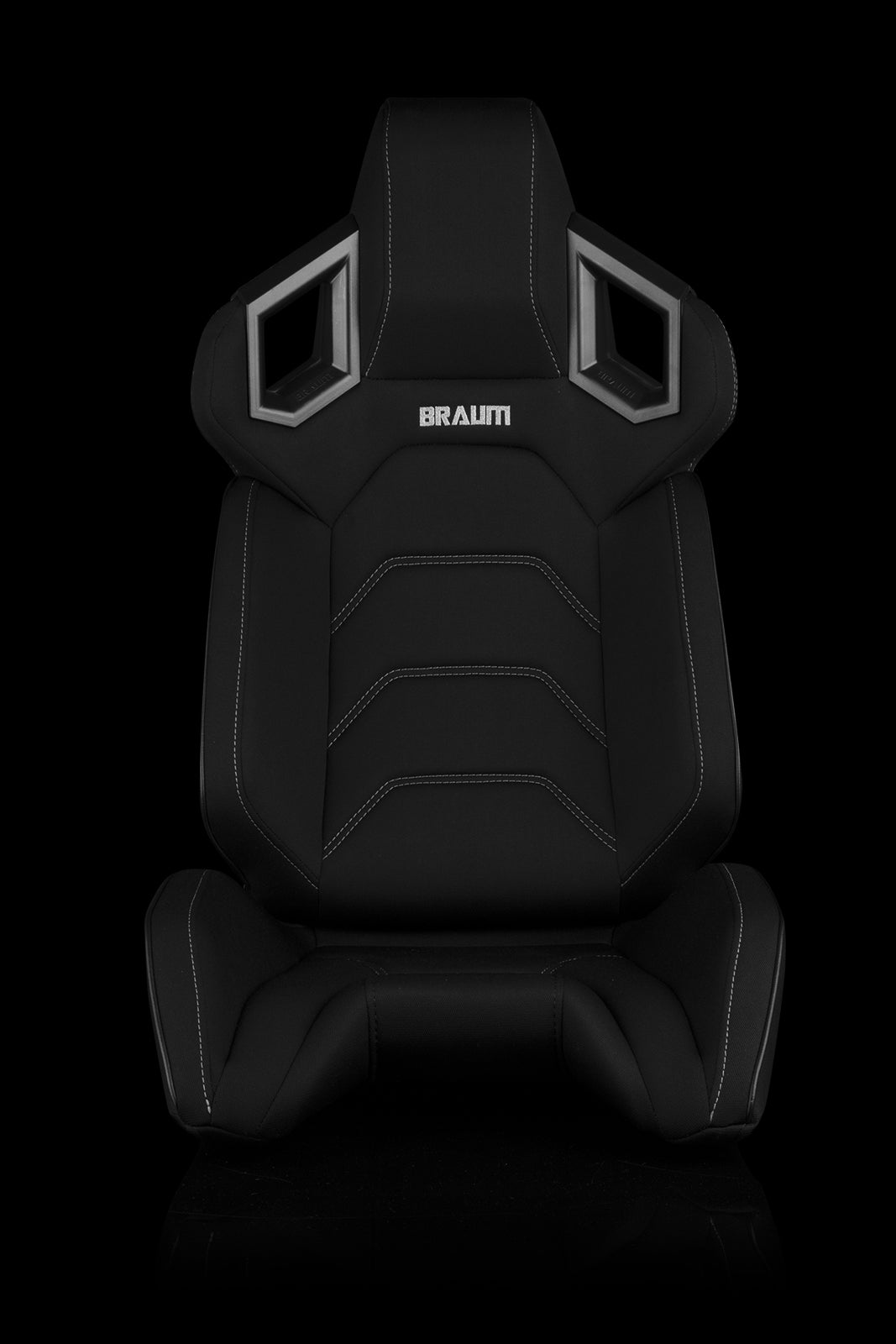 Universal BRAUM ALPHA-X SERIES RACING SEATS (BLACK CLOTH) – PAIR - Legends Auto Parts