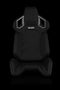 Universal BRAUM ALPHA-X SERIES RACING SEATS (BLACK CLOTH) – PAIR - Legends Auto Parts