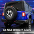 Customs Unlimited - 5th Wheel Light With Sequential Turn/Brake/Reverse For Jeep & Bronco