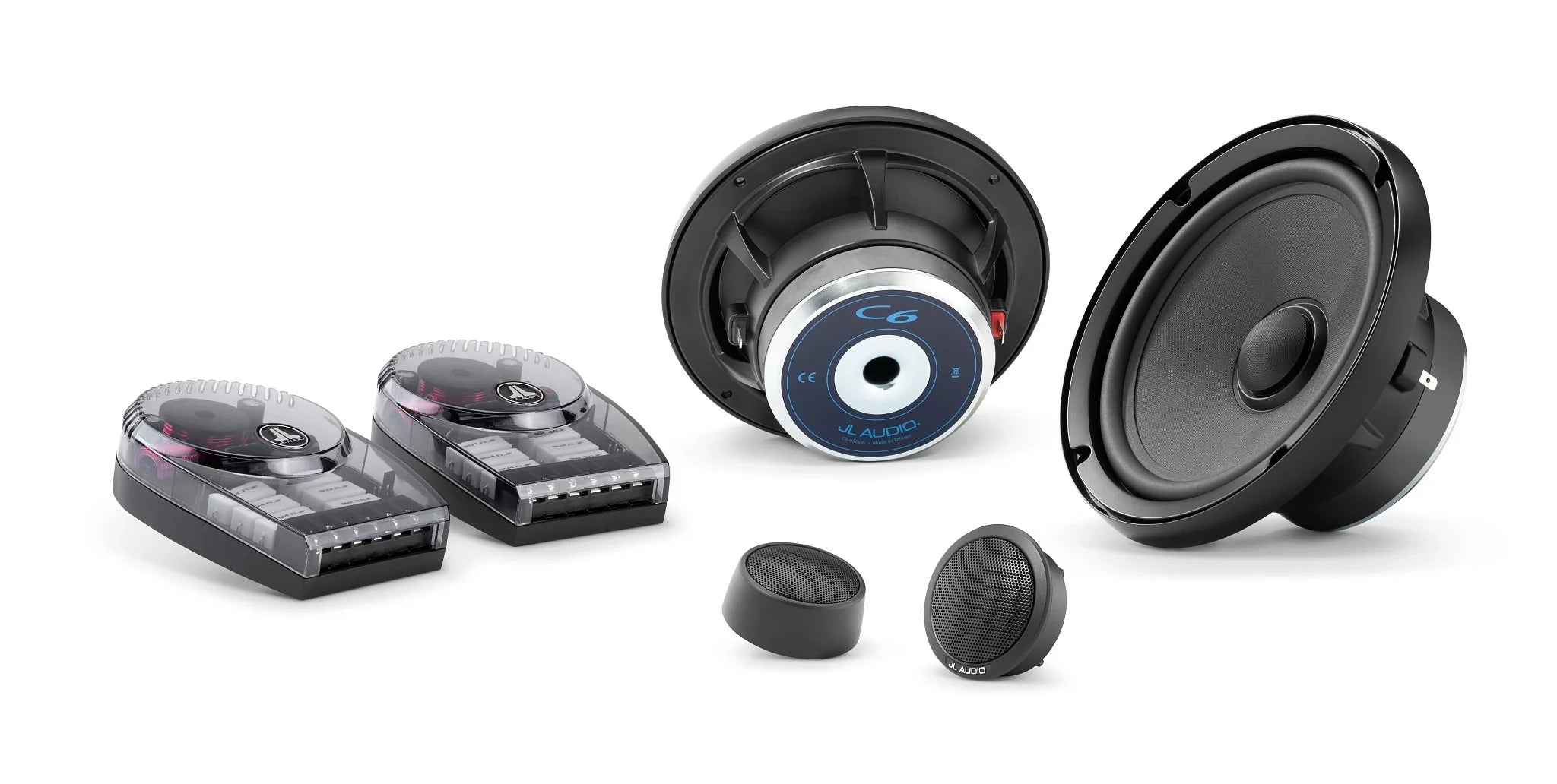 JL Audio - C6-650 6.5" (165 mm) Two-way Component Speaker System - Legends Auto Parts