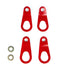 Fabspeed - Chevrolet Corvette C8 Tie Downs Front & Back (2020+) - Legends Auto Parts