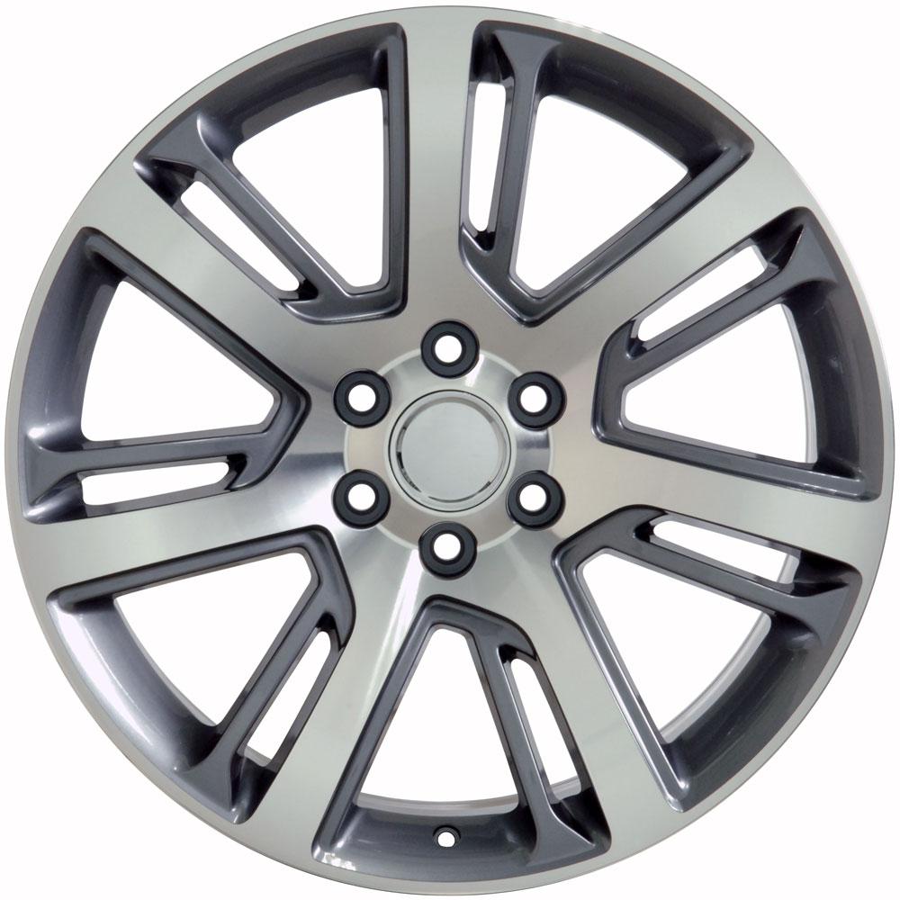 OE CA88 Wheels - Gloss Gunmetal Machined