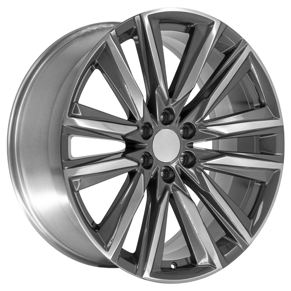 OE CA91 Wheels - Gloss Gunmetal with Polished Face