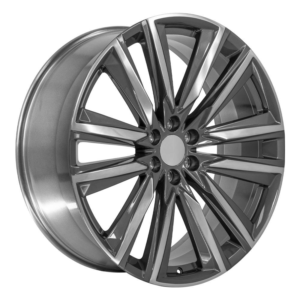 OE CA91 Wheels - Gloss Gunmetal with Polished Face