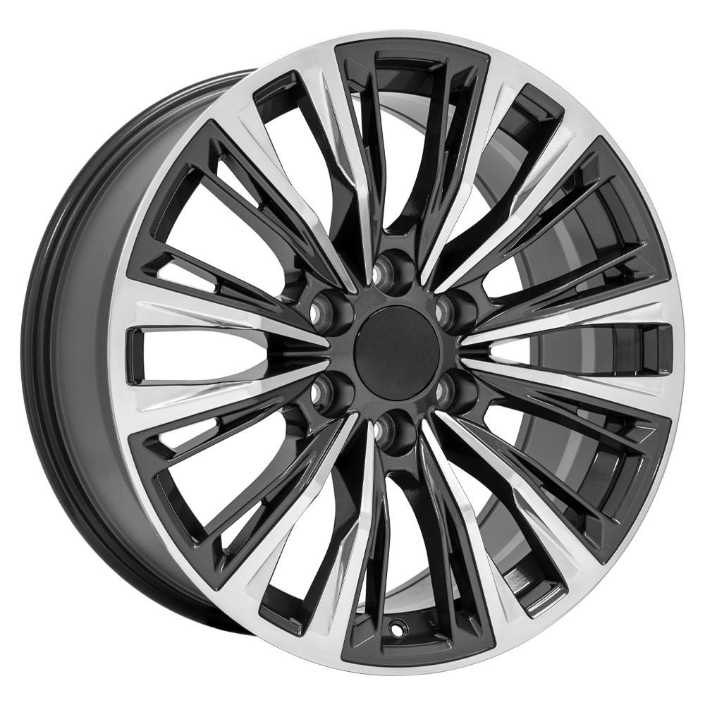 OE CA93 Wheels - Gloss Gunmetal with Polished Face
