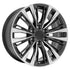 OE CA93 Wheels - Gloss Gunmetal with Polished Face