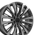 OE CA93 Wheels - Gloss Gunmetal with Polished Face