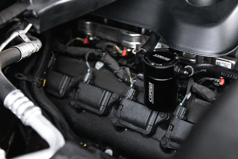 Corsa Performance - Aluminum Oil Catch Can w/ Bracket | 2019-2024 RAM 1500 5.7L - Legends Auto Parts