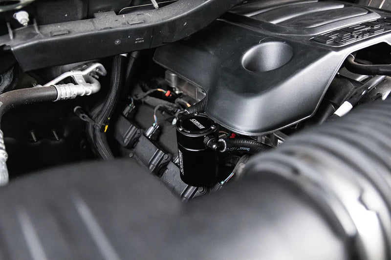 Corsa Performance - Aluminum Oil Catch Can w/ Bracket | 2019-2024 RAM 1500 5.7L - Legends Auto Parts