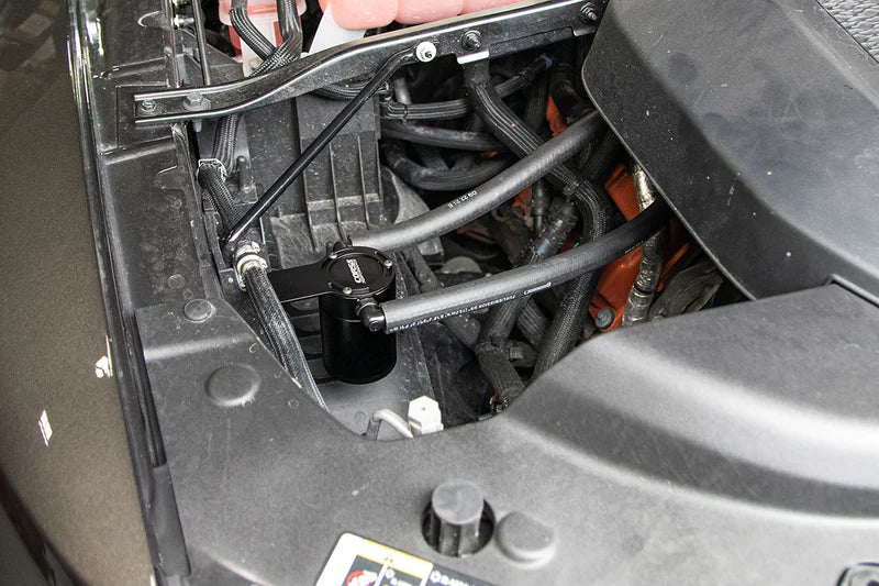 Corsa Performance - Aluminum Oil Catch Can w/ Bracket | 2021-2024 RAM 1500 TRX 6.2L