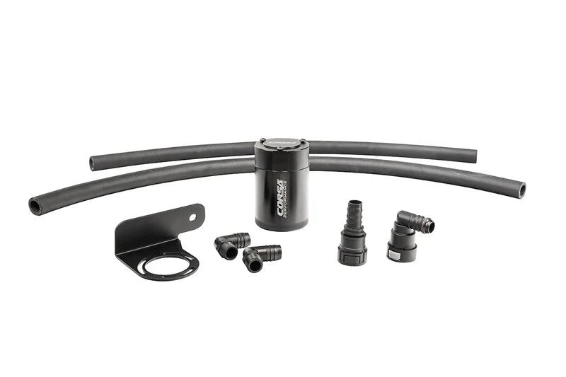Corsa Performance - Aluminum Oil Catch Can w/ Bracket | 2015-2024 Ford F-150 5.0L V8 - Legends Auto Parts