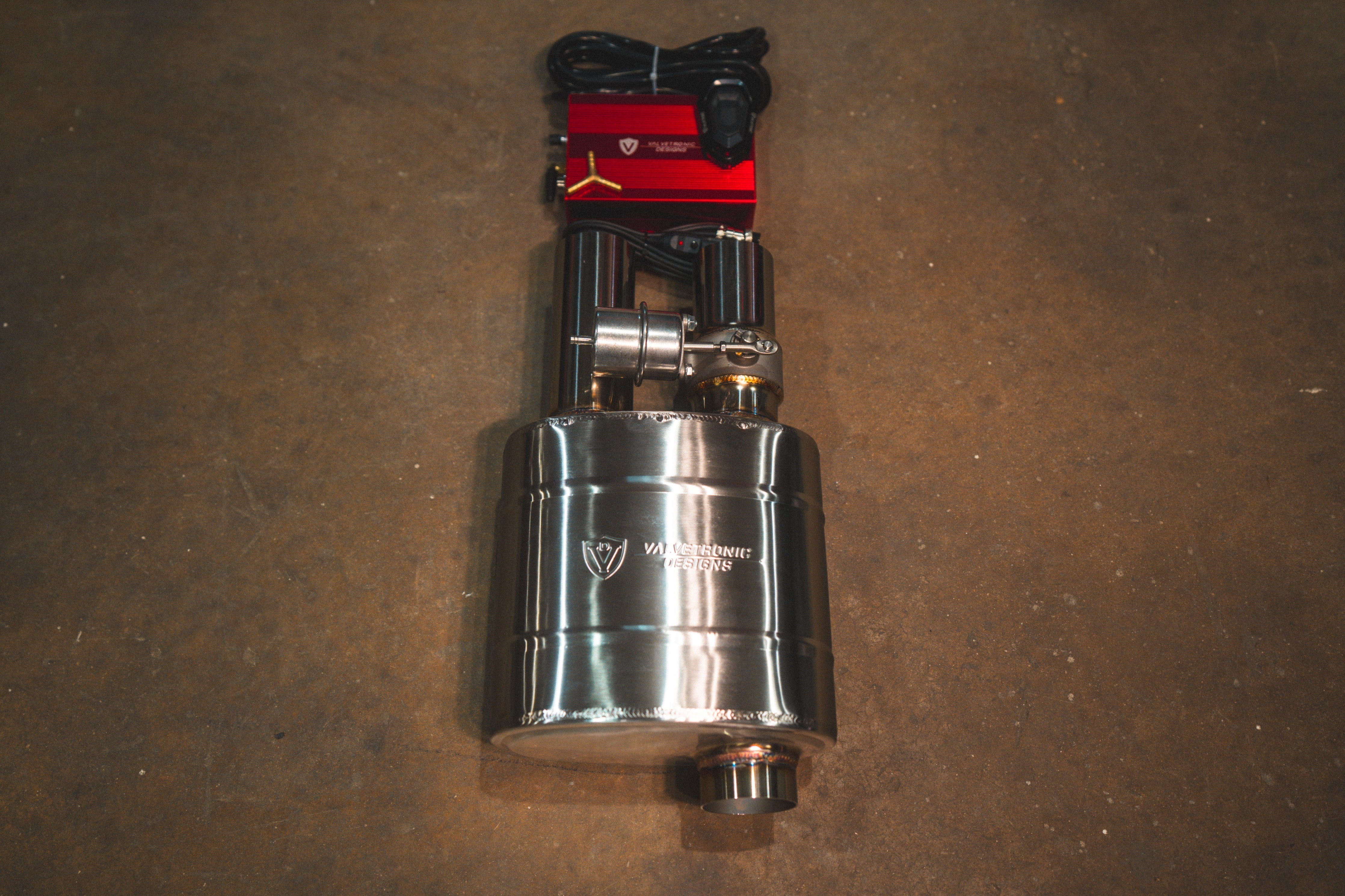 UNIVERSAL VALVED MUFFLER KIT - Legends Auto Parts