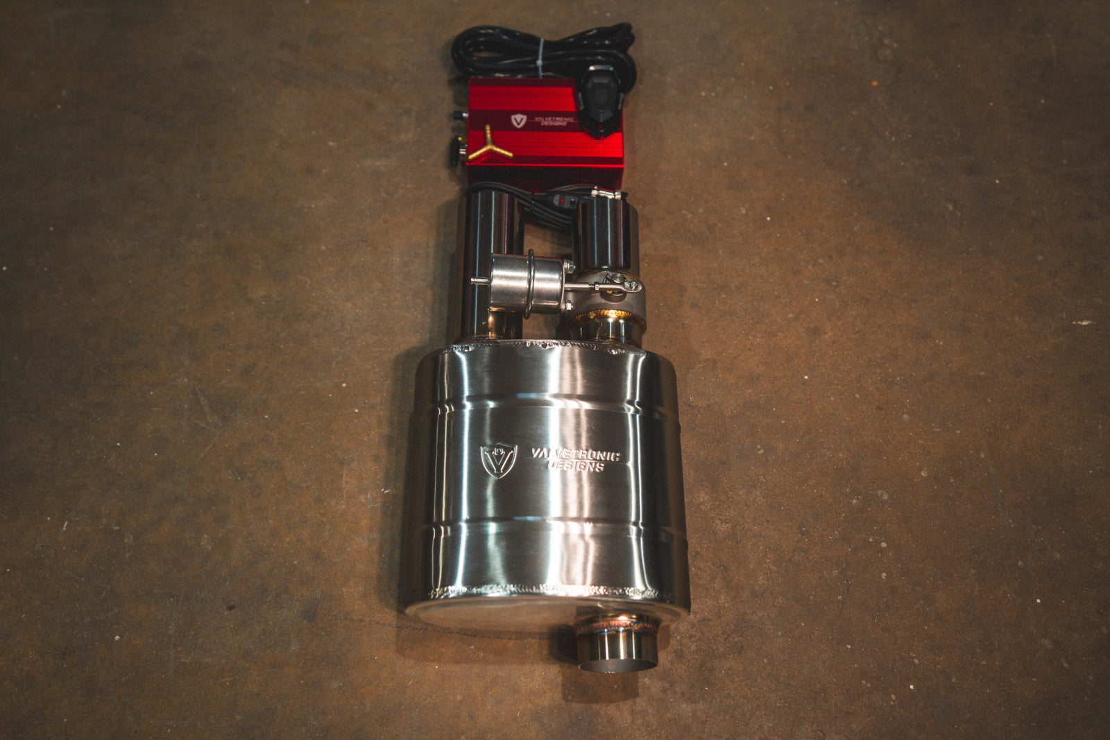 UNIVERSAL VALVED MUFFLER KIT - Legends Auto Parts