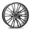 CF2 Black And Polished Face - Axe Wheels