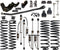 19-24 RAM 2500 4x4 Power Wagon 2 inch Lift Backcountry System R2 Coils Carli Suspension