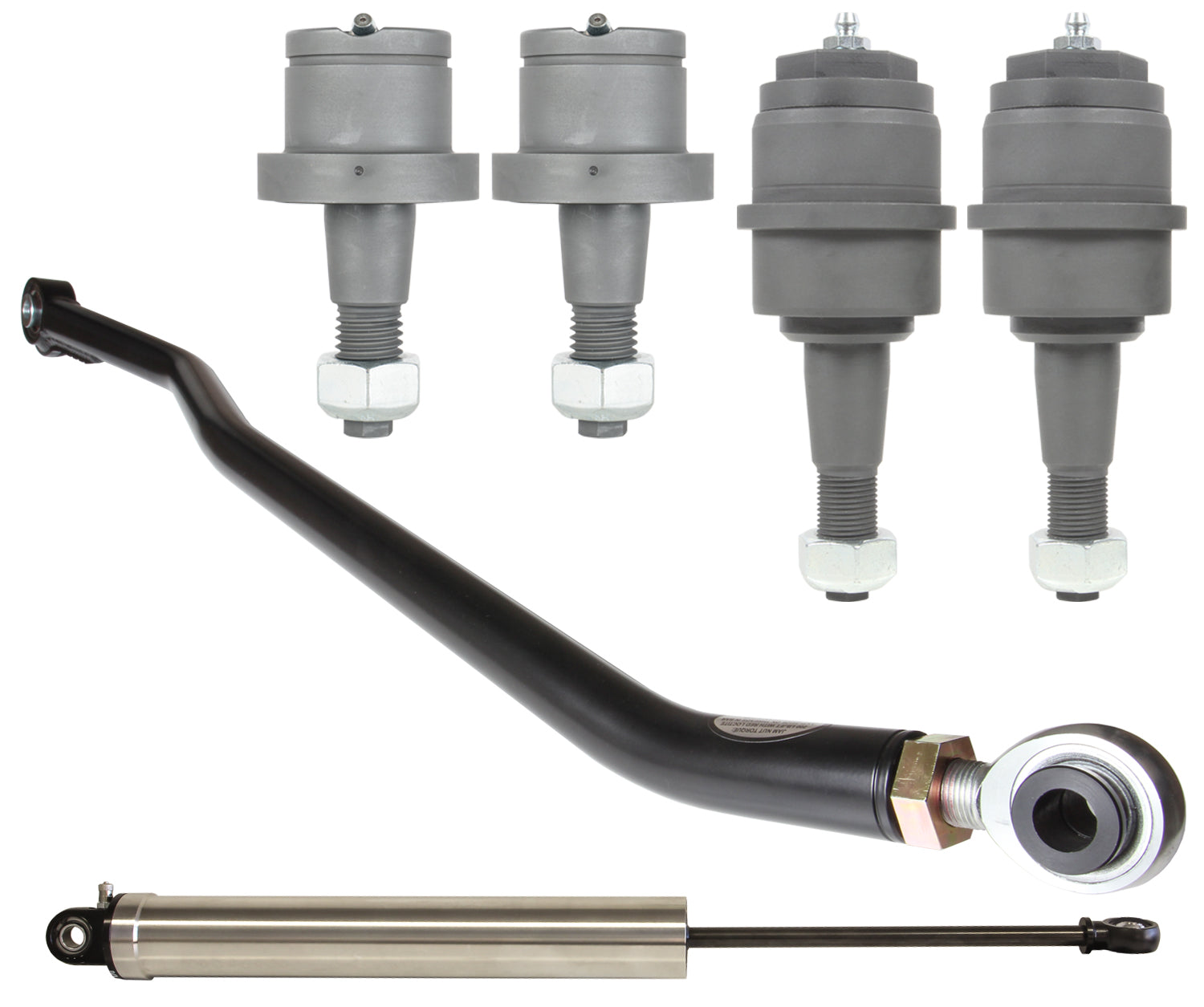 Front End Upgrade Kit 2008.5-12 RAM 2500/3500 4x4 T-Style Steering Carli Suspension