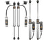 Backcountry Leveling Shock Set Remote Reservoir 2013-23 RAM 3500 4x4 Carli Suspension