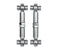 Sway Bar Extended End Link 08-'10 Ford F250/F350 4x4 with 4.5 Inch 5 inch Lift Carli Suspension