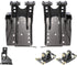 Coilover Mounts bolt-on with no welding Required Finished in durable black Powdercoat Carli Suspension