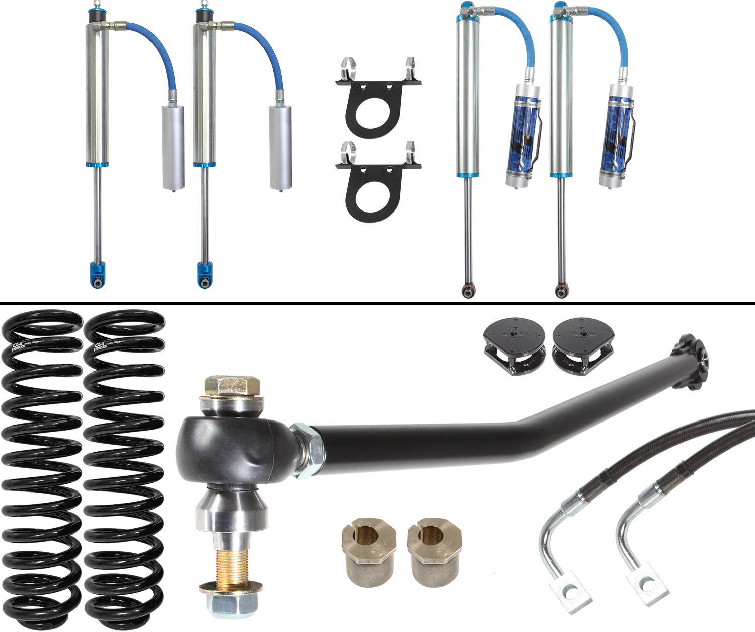 Pintop Leveling System Base 2.5/3.5 Lift 2017-22 Ford F250/350 Diesel Carli Suspension