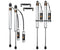 05-24 Ford F250/350 4x4 Carli-Spec 2.0 inch RR 2.5 Inch Lift Front & Rear Shock PKG Carli Suspension