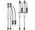 11-24 Ford F250/350 4x4 Gas Carli-Spec 2.0 inch RR 2.5 Inch Lift Front & Rear Shock PKG Carli Suspension