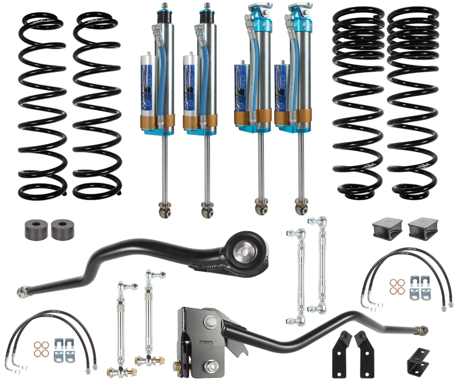 Pathfinder Suspension System Base 3 Lift 2007-17 Jeep Wrangler JKU Carli Suspension