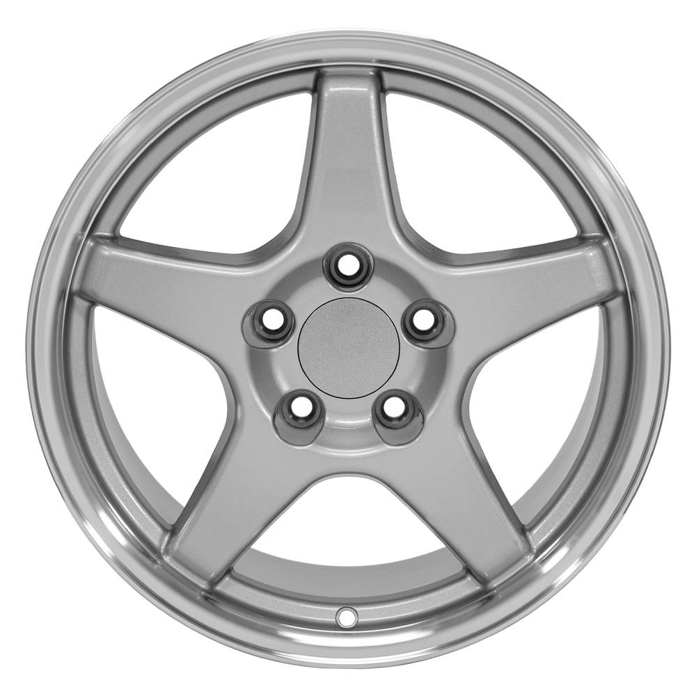 OE CV01 Wheels - Gloss Silver Machined Lip