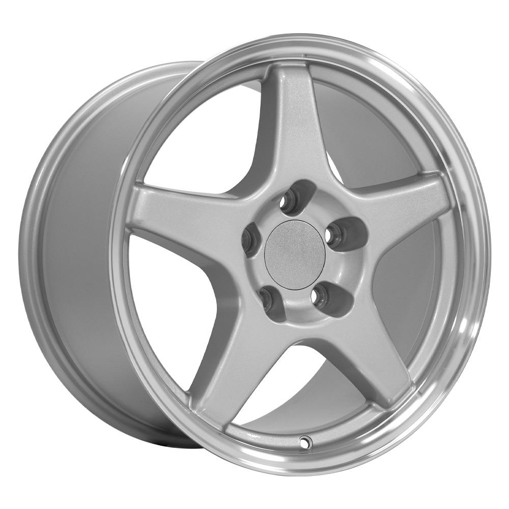 OE CV01 Wheels - Gloss Silver Machined Lip