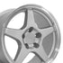OE CV01 Wheels - Gloss Silver Machined Lip