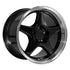OE CV01 Wheels - Gloss Black Machined Lip