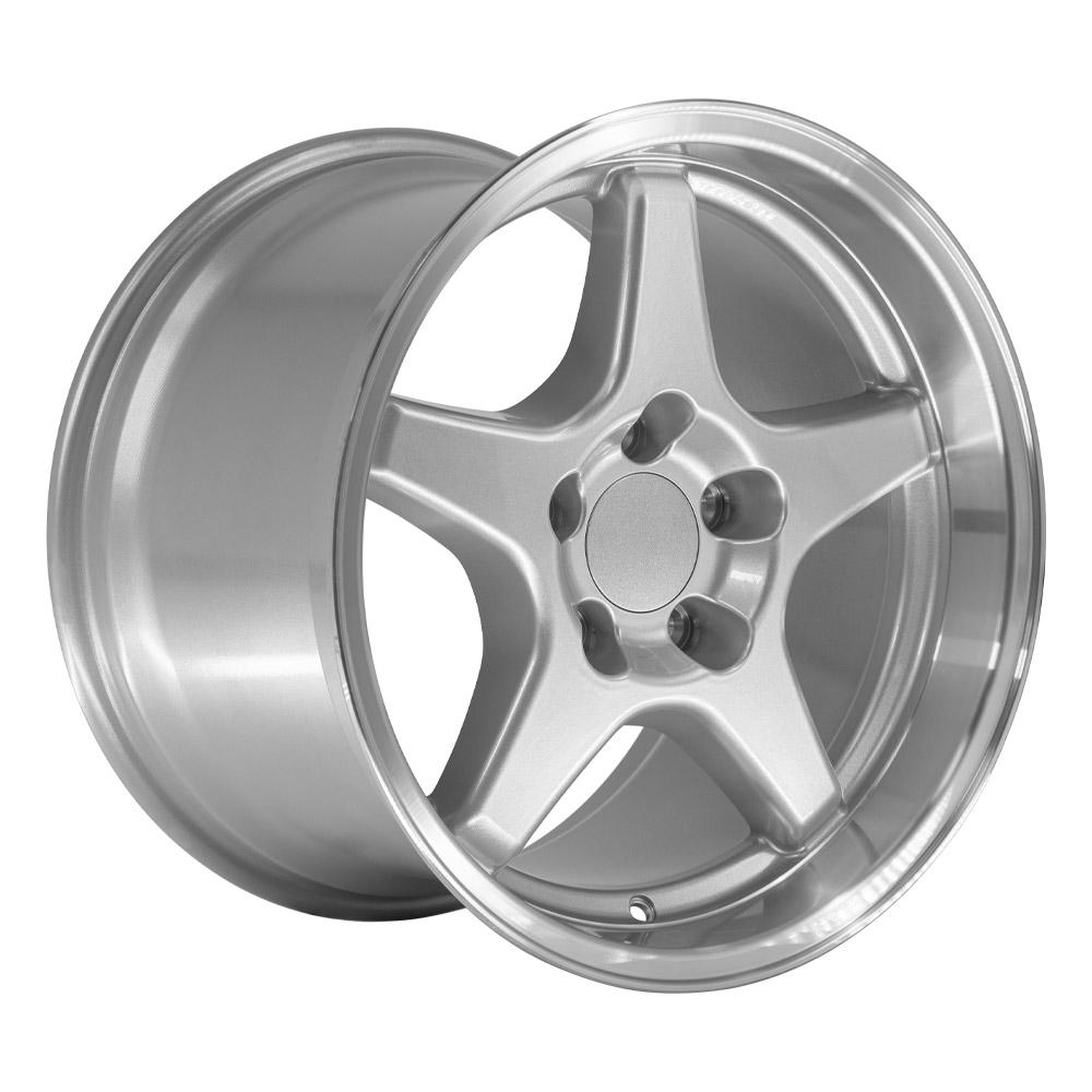 OE CV01 Wheels - Gloss Silver Machined Lip