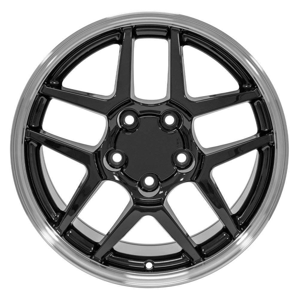 OE CV04 Wheels - Gloss Black Machined Lip