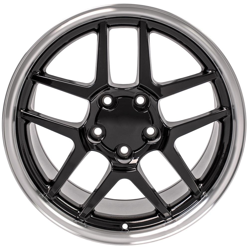 OE CV04 Wheels - Gloss Black Machined Lip
