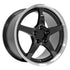OE CV05 Wheels - Gloss Black Machined Lip