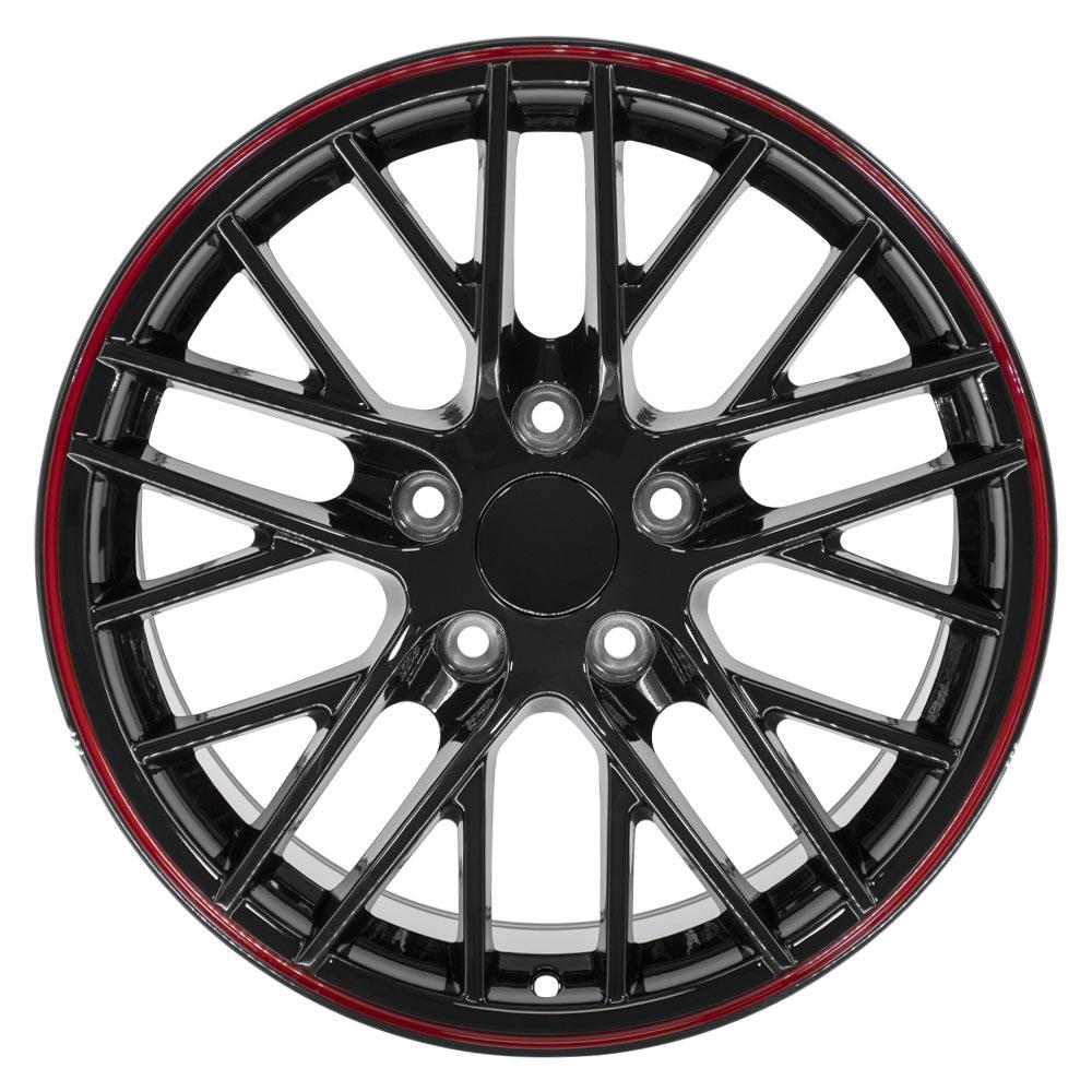 OE CV08A Wheels - Gloss Black Redline