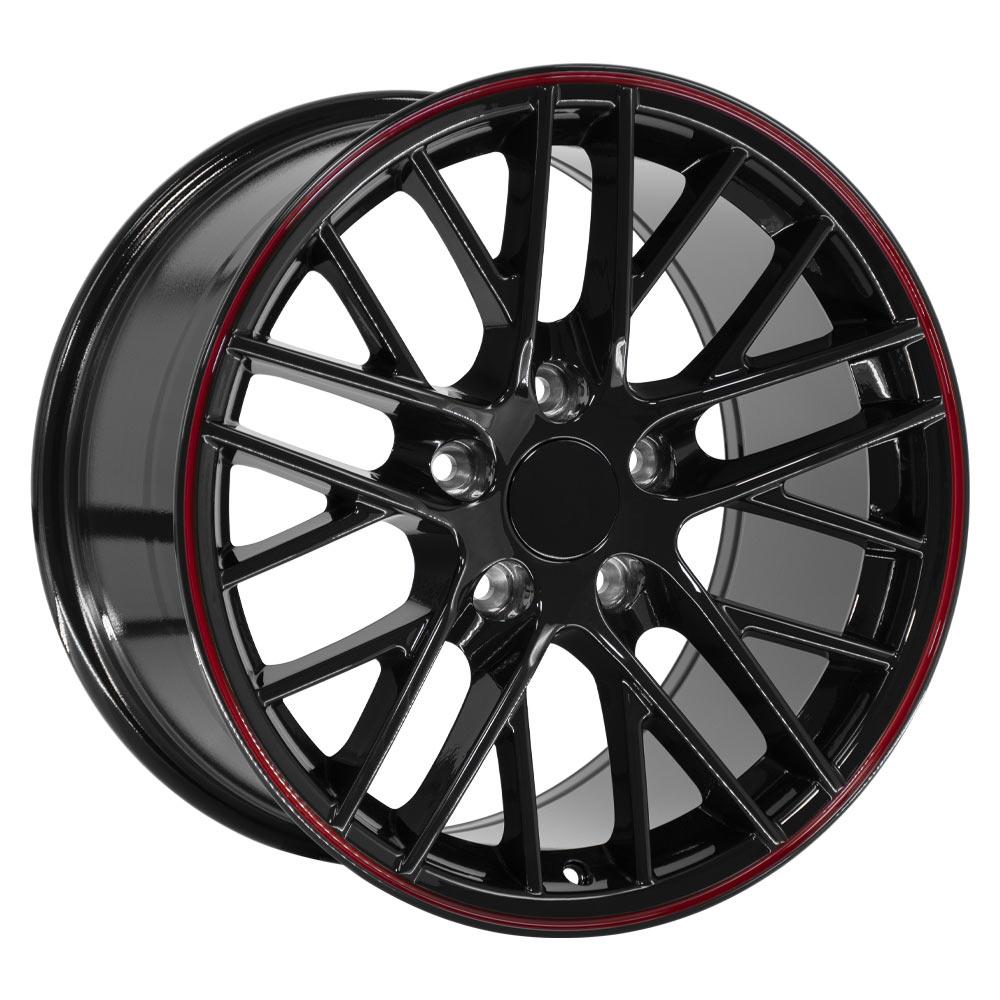 OE CV08A Wheels - Gloss Black Redline